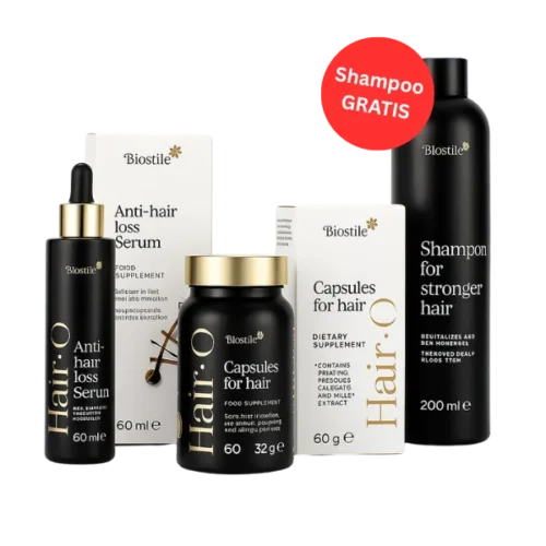Hair.O Set per capelli – Capsule, siero e shampoo